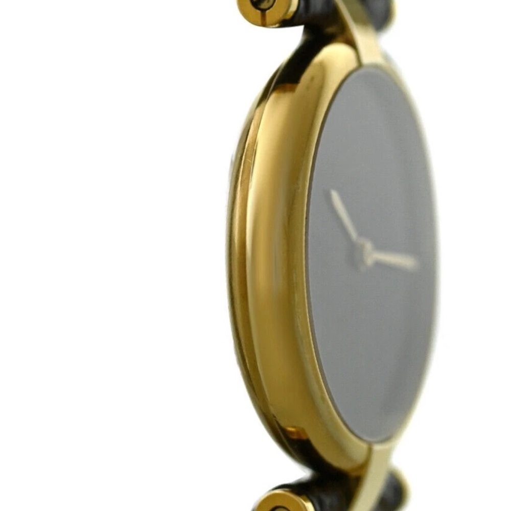 Cartier Gold Vermeil with Rich Burgundy Dial - Picture 4 of 11